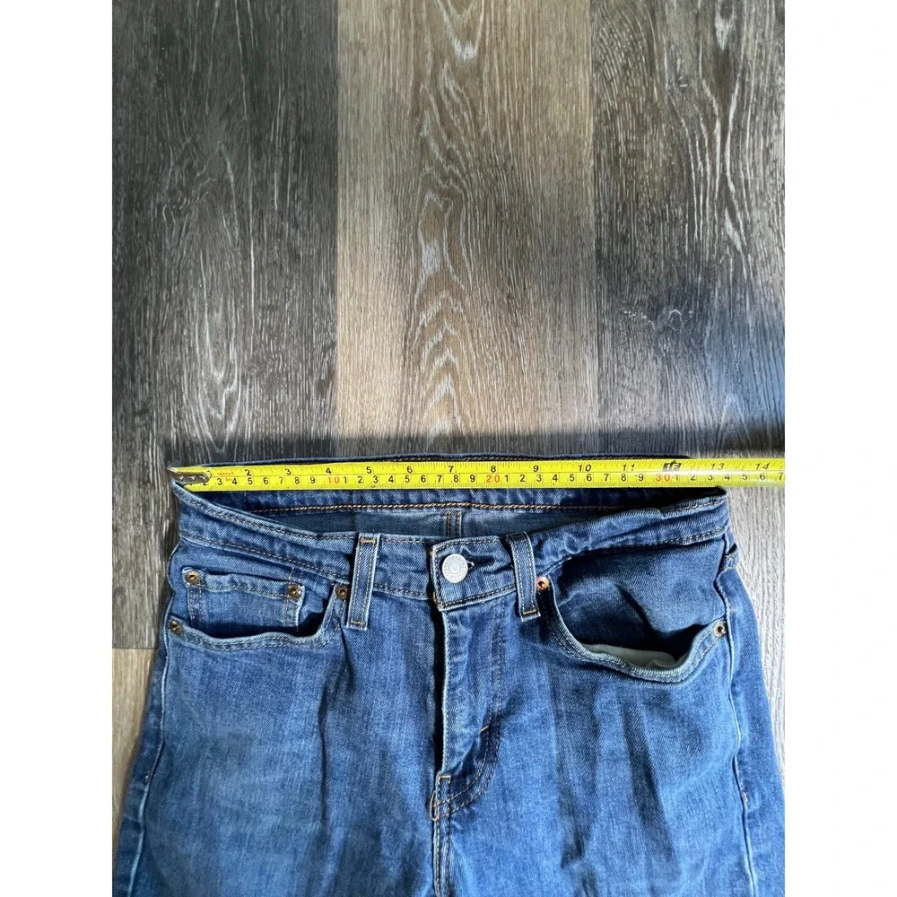 Levi 511 Slim Fit Jeans Mens‎ 28x29 Blue Good Condition Medium Wash Denim